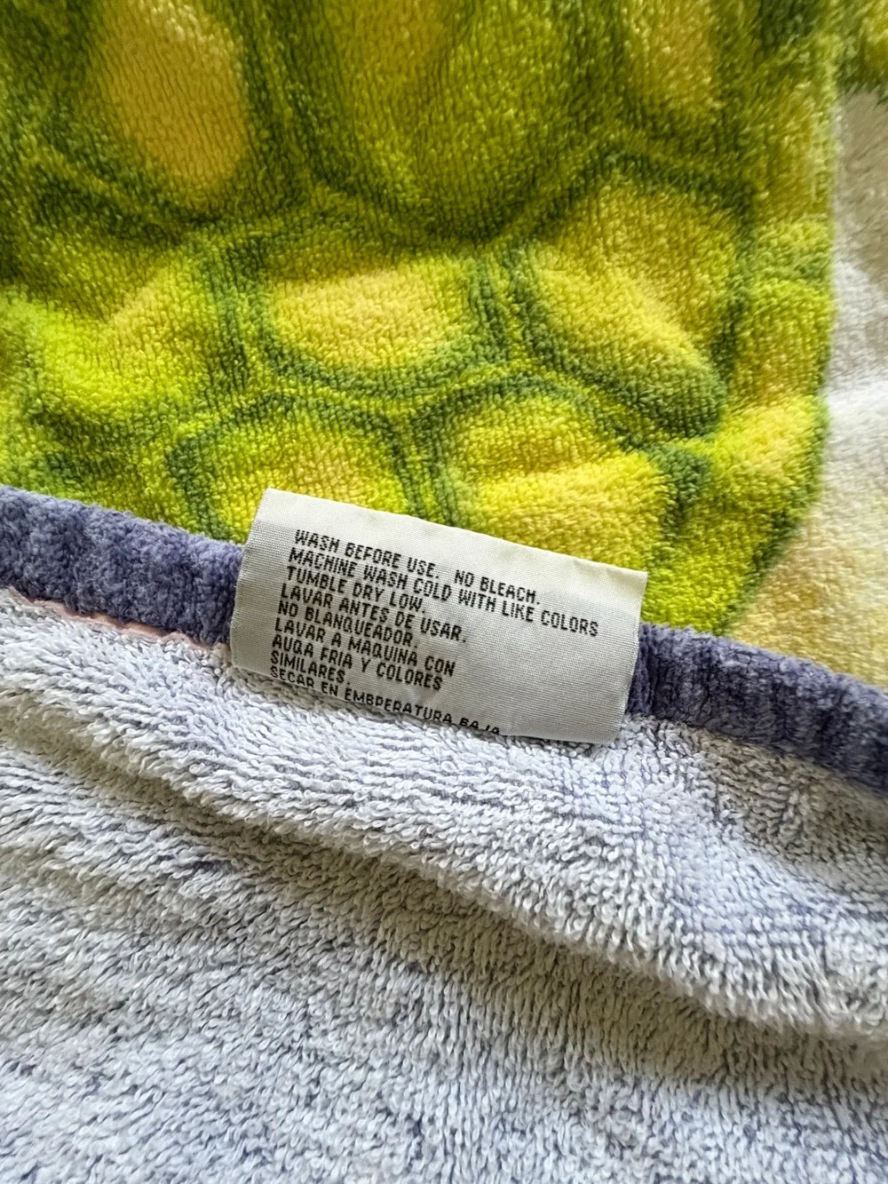 Vintage Linens N Things Turtle Beach Towel